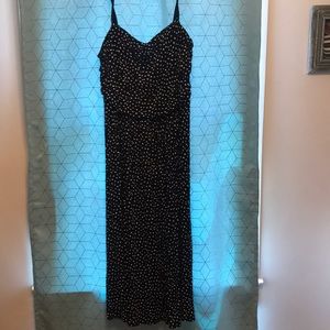 Lane Bryant 2n1 Polka Dot Dress